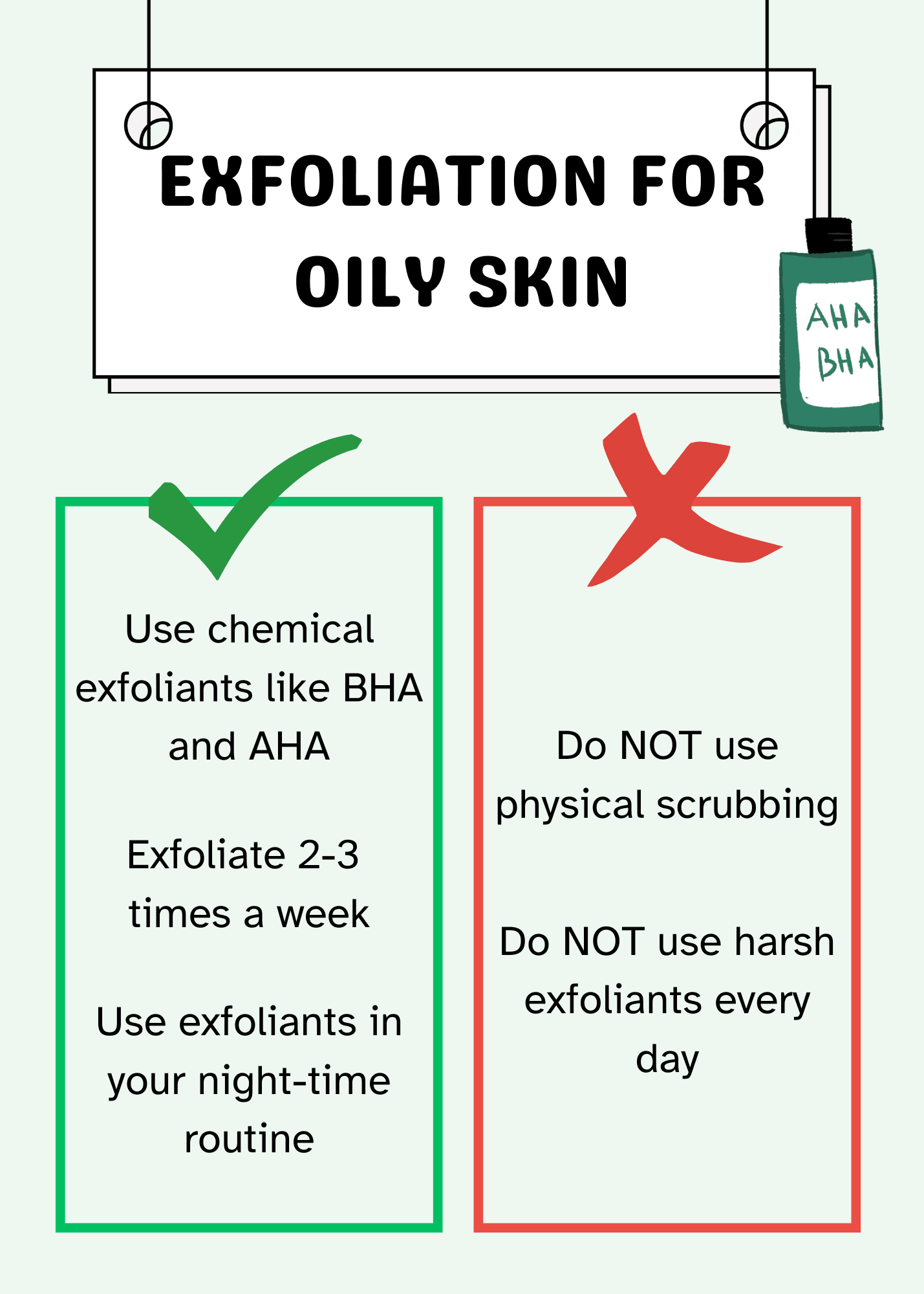 exfoliation for oily skin