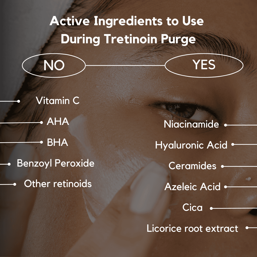 ingredients for tretinoin purge
